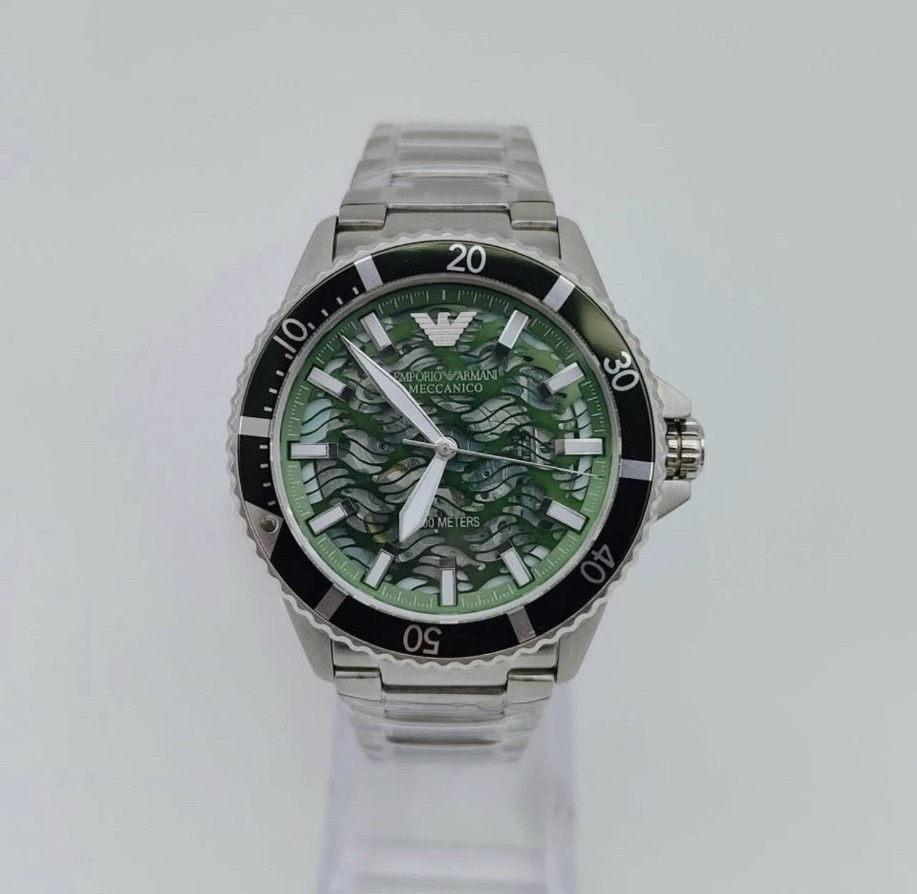 Emporio Armani Silver Watch AR60061